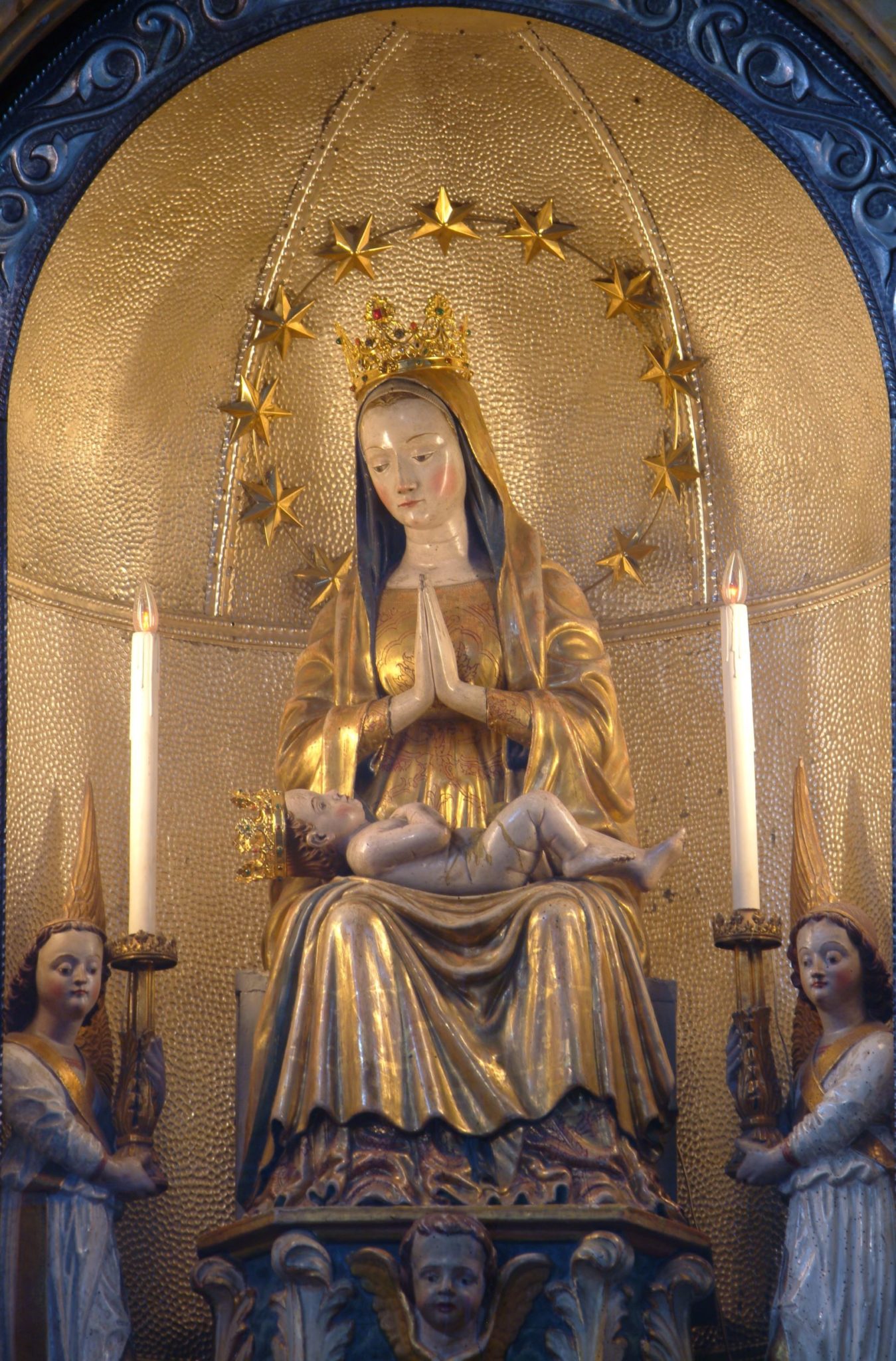 Angeli In Venerazione Della Madonna MADONNA IN ADORAZIONE DEL BAMBINO, ANGELI CEROFORI – Fondazione